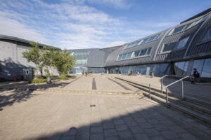 Outside shot of The Leigh Academy building.