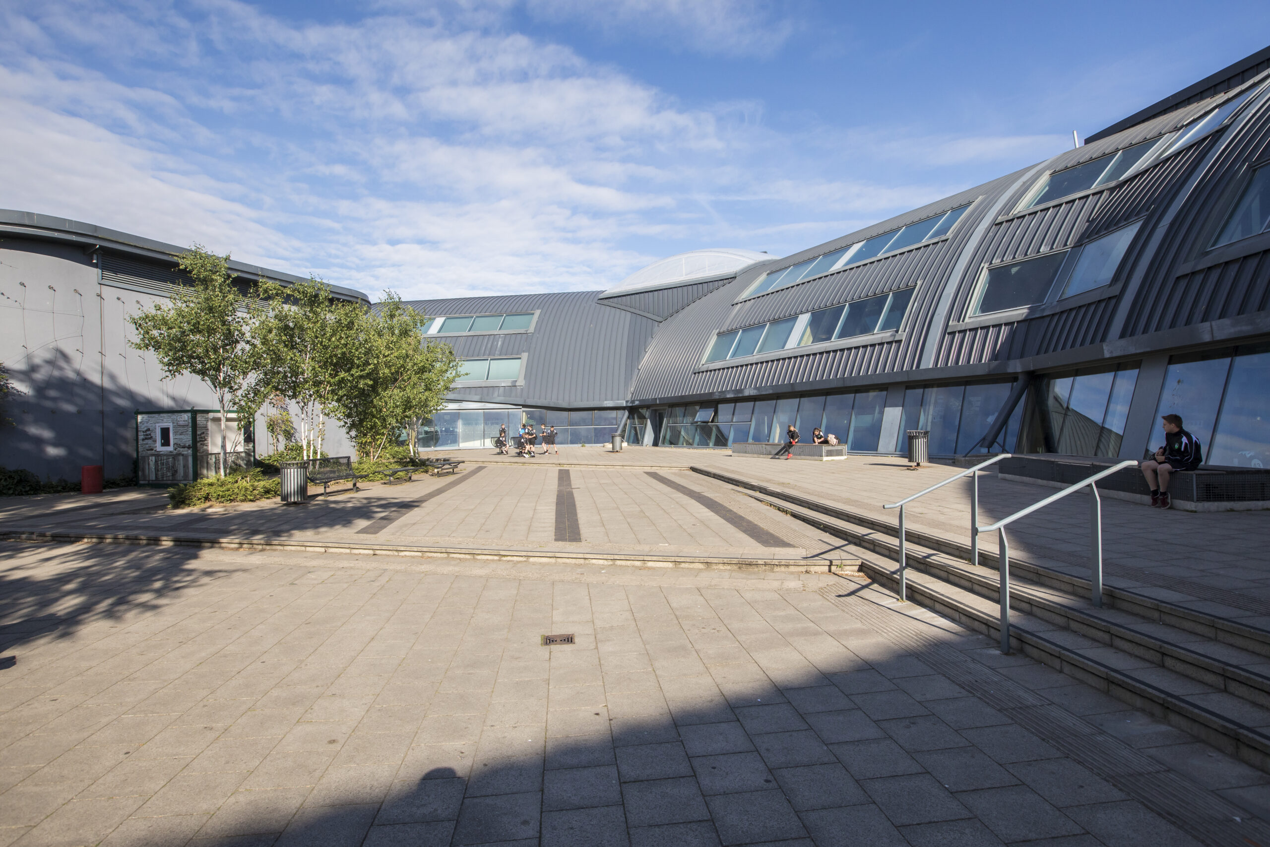 Outside shot of The Leigh Academy building.