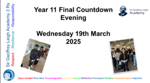 Year 11 Final Countdown header image